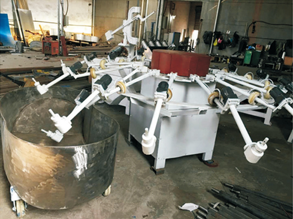 Glazing machine for Pins